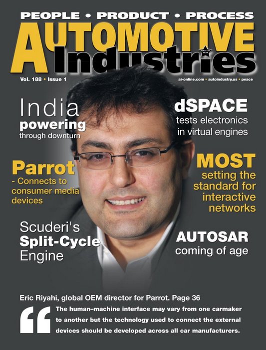 Automotive Industries spoke to Eric Riyahi