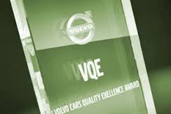 Volvo Cars Quality Excellence Award for Exova Metech