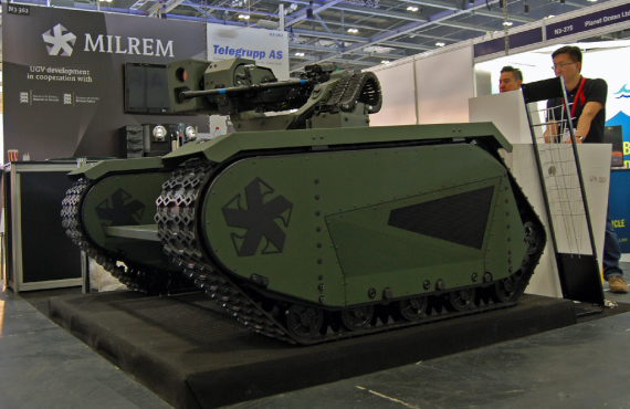 Milrem: Weaponized Unmanned Ground Vehicles are Aiming at the Battlefield