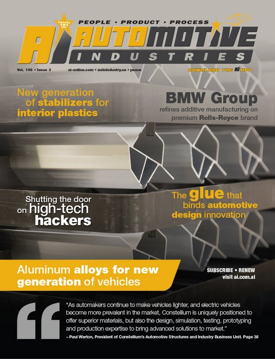 Constellium and its aluminium solutions pave the way for the new age of mobility Â