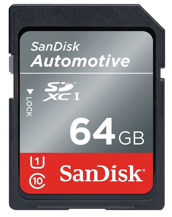 Western Digital Corporation SanDisk Automotive SD card Announcement