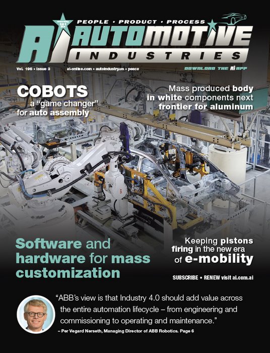 Robotics and software for mass customization