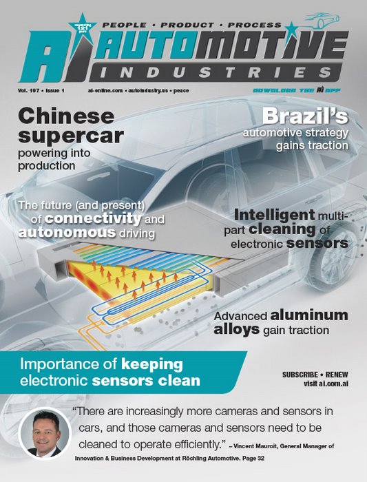 Intelligent multipart cleaning of electronic sensors