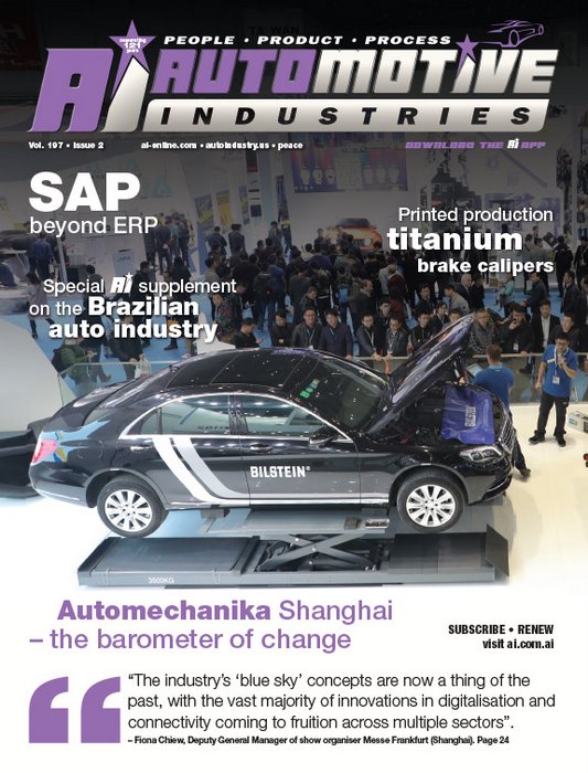 Digital trends and new zones at Automechanika Shanghai 2018