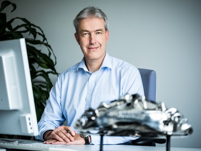 Bugatti fine-tunes additive manufacturing for titanium brake caliper