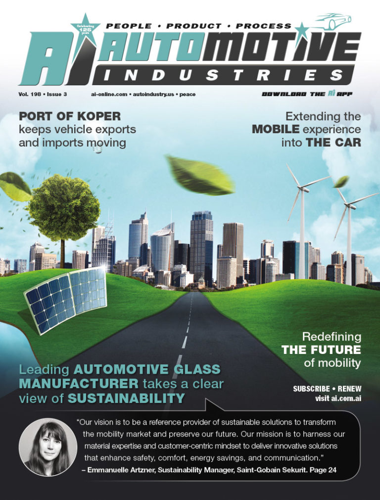 Leading automotive glass manufacturer takes a clear view of sustainability