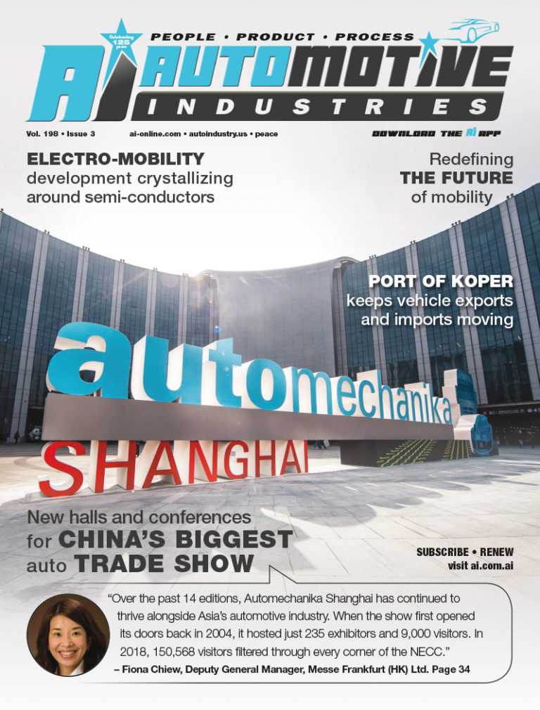 Growth of Automechanika Shanghai mirrors the Chinese auto sector