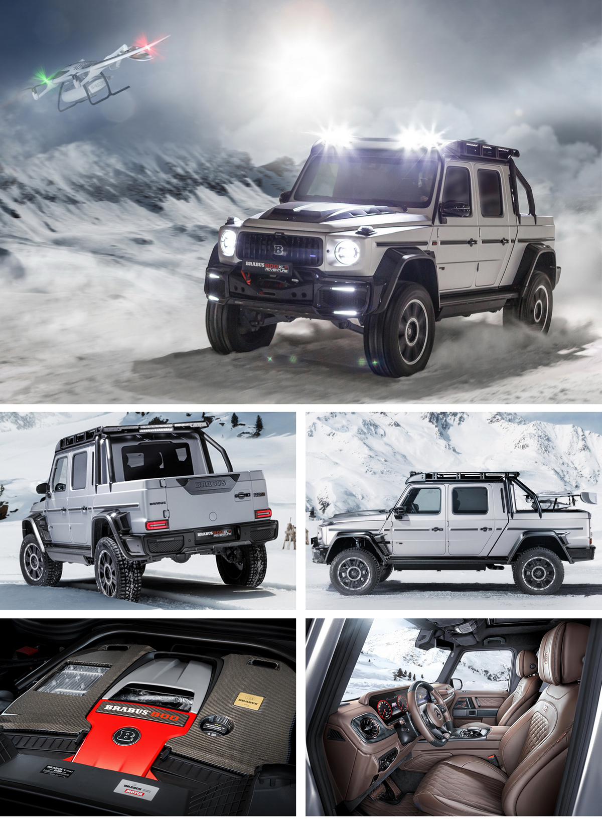 BRABUS 800 Adventure XLP celebrates its world premiere at the 2020 Geneva Motor Show