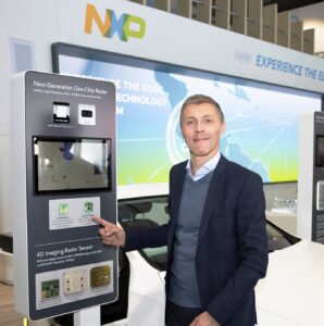 Matthias Feulner NXP at CES.