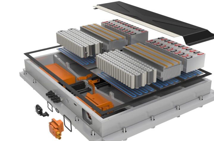 DuPont displayed a full-size battery module prototype at their stand to demonstrate multi-material solutions for battery pack components and assembly.